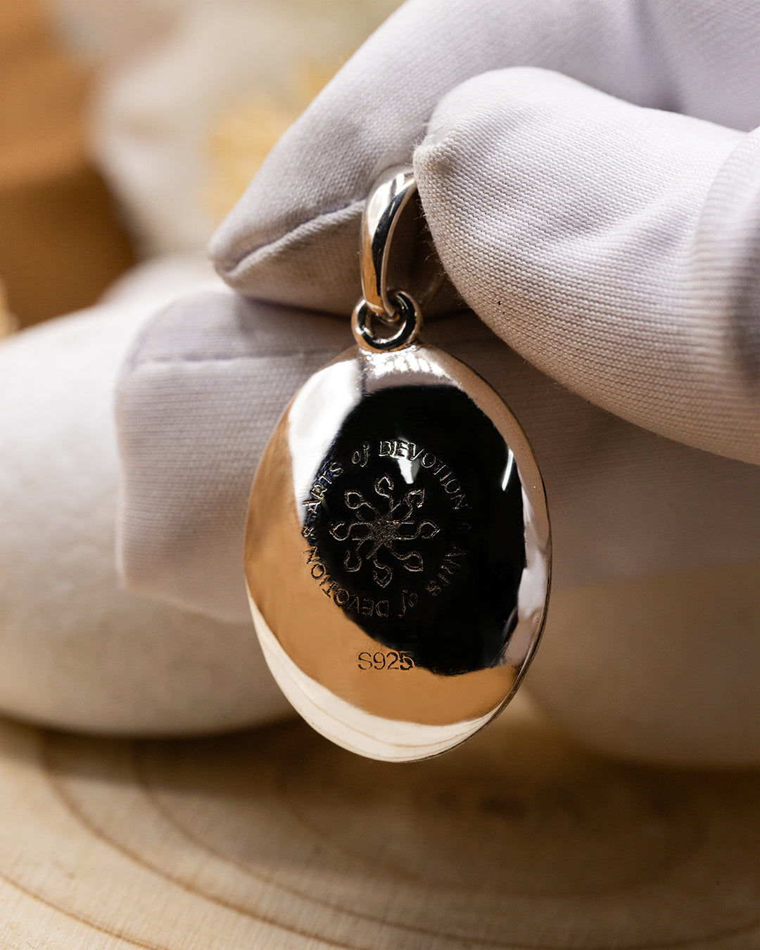 Netted Shiva Lingam
