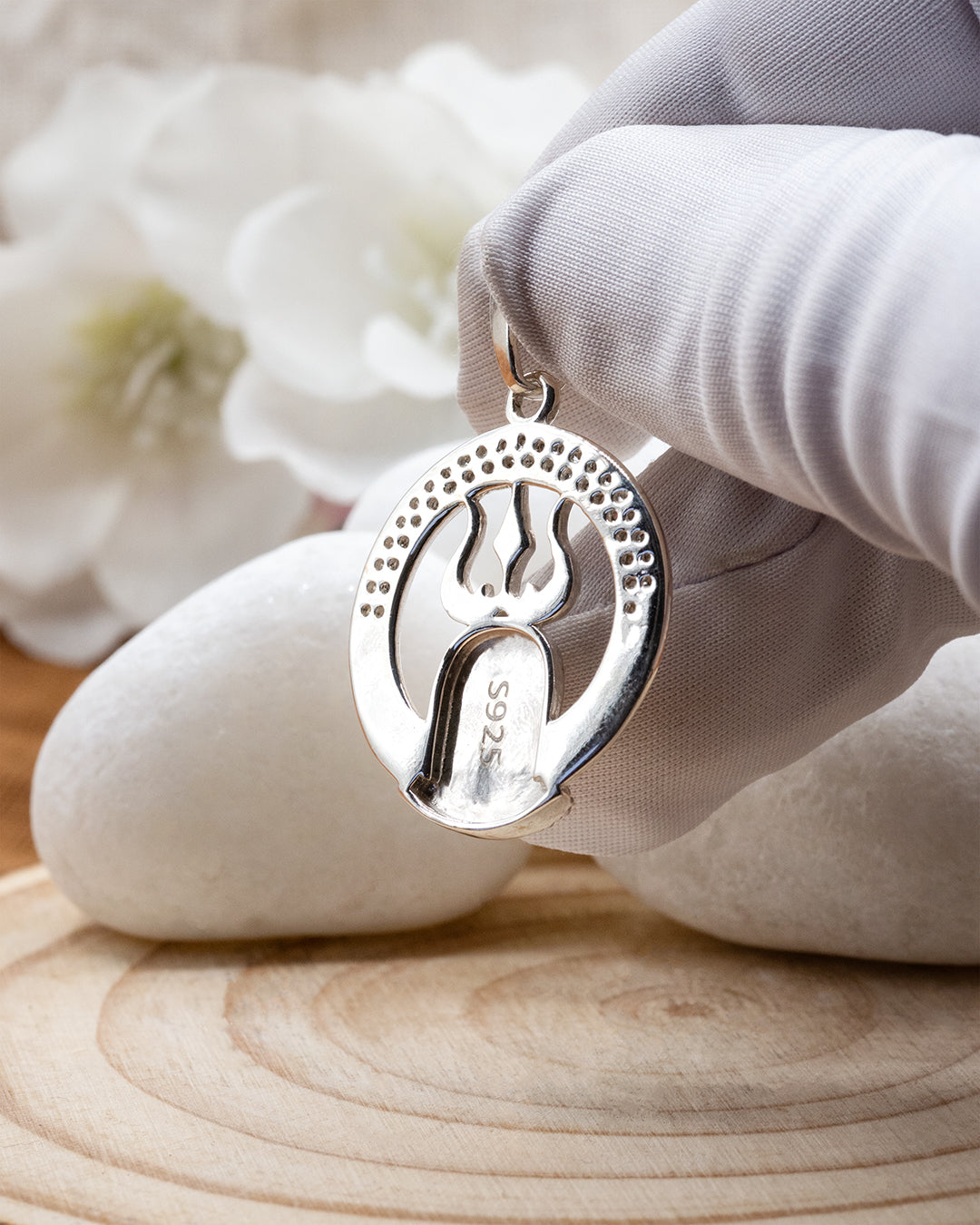 Radiant Shiva Trident Pendant