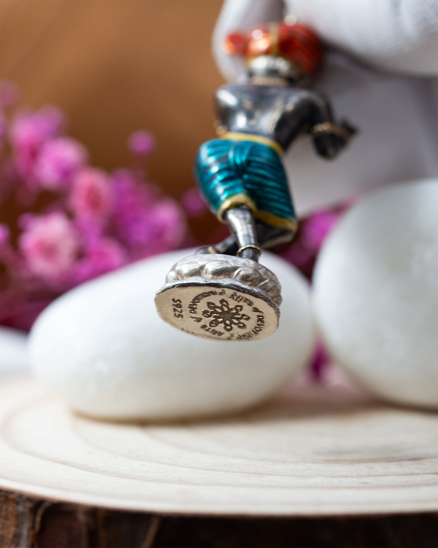 Enameled RadharamanJi Pendant