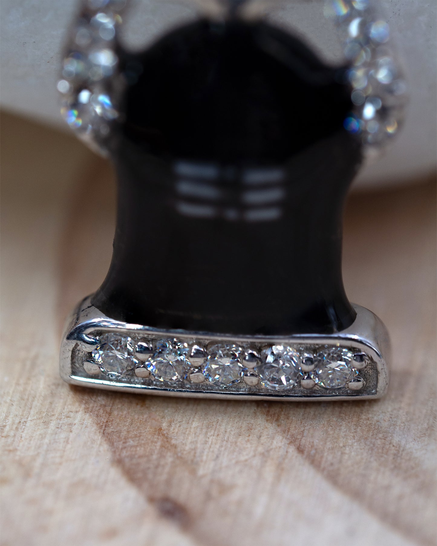 Radiant Shivalingam Trisula
