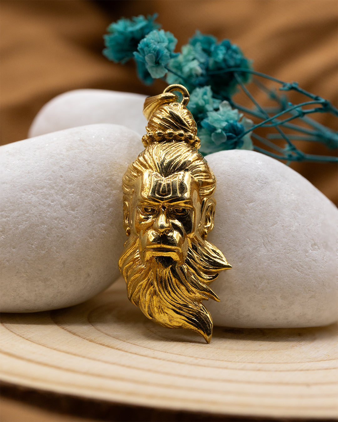 Gold Plated Rudra Hanuman
