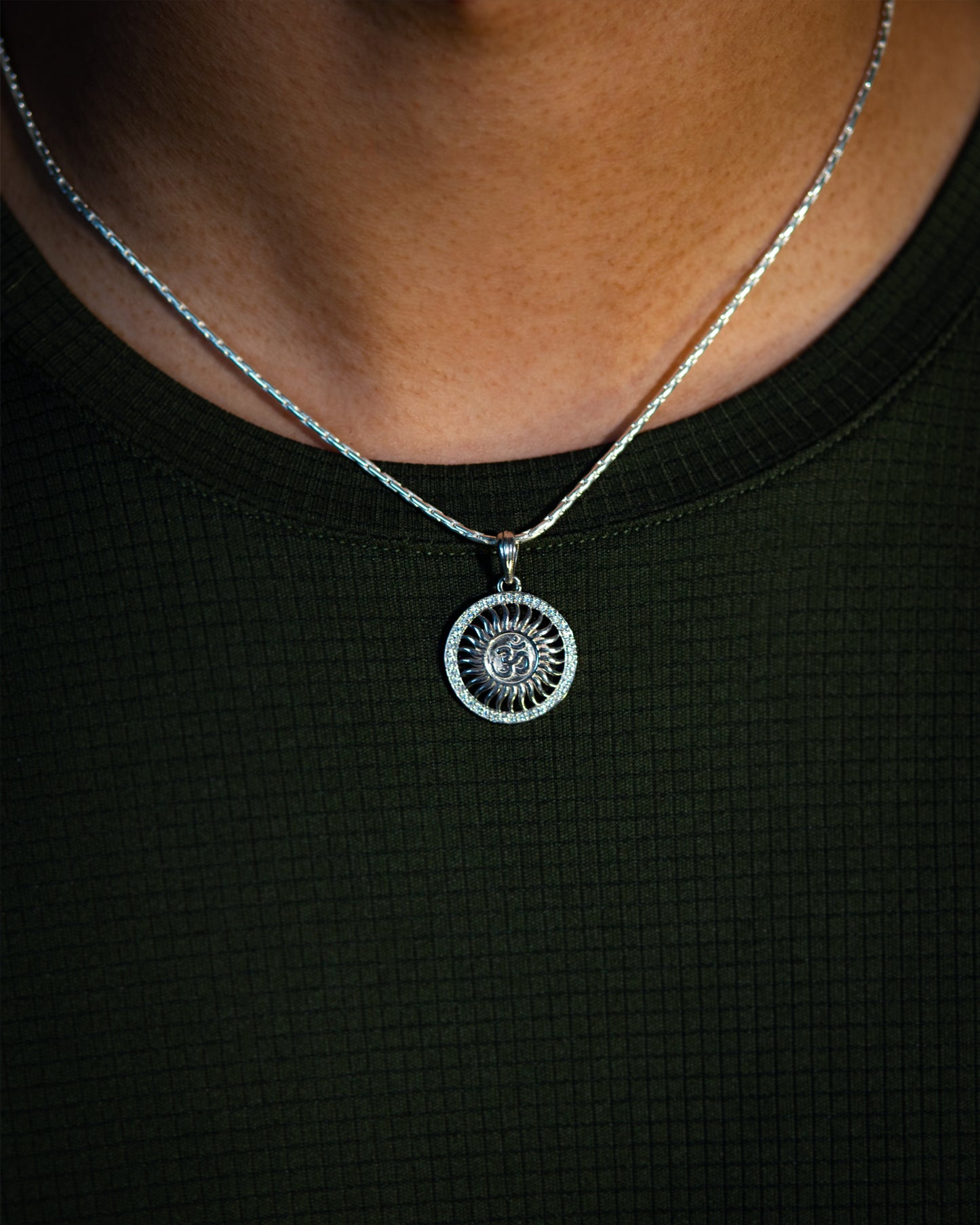 Om Surya Pendant
