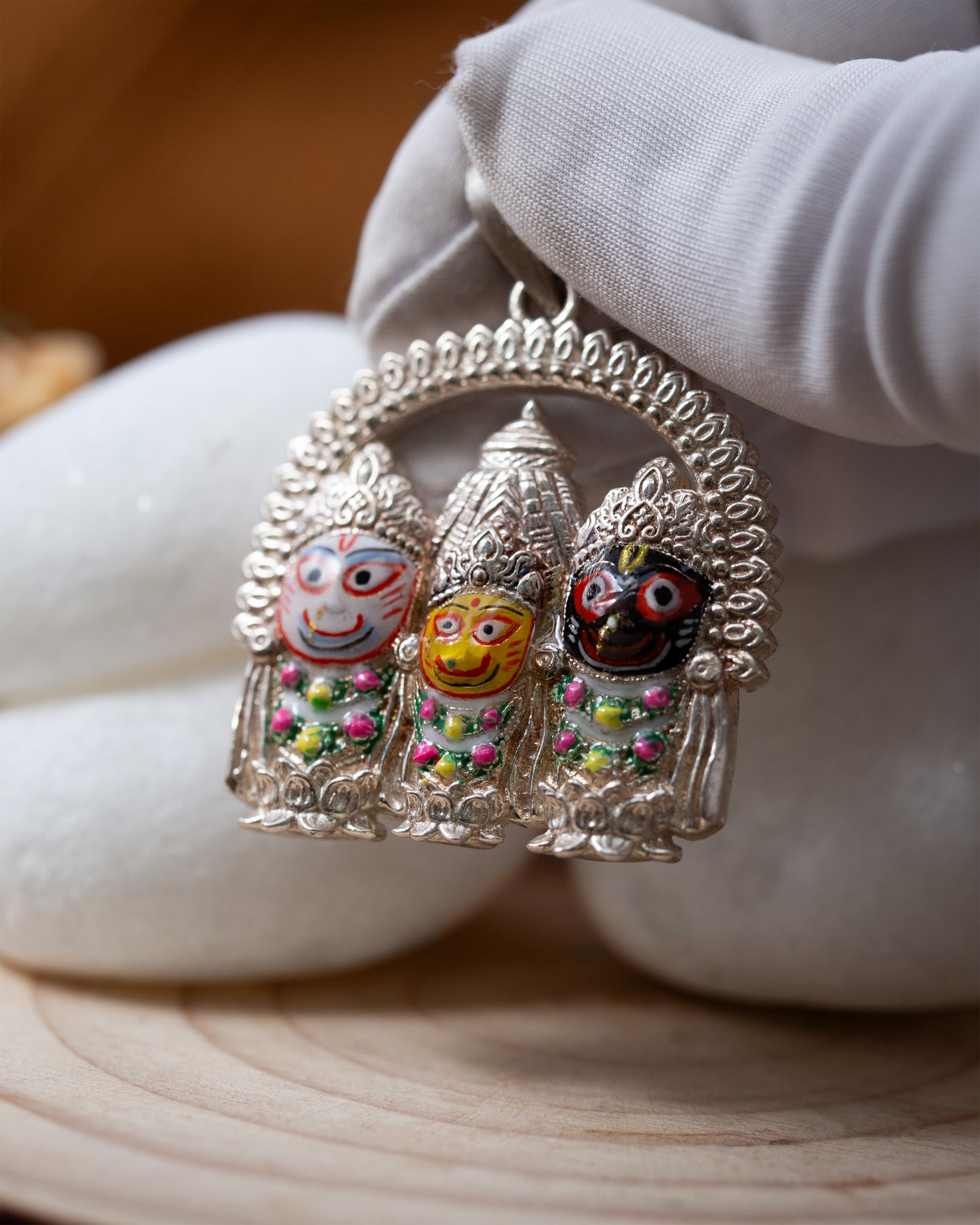 Jagannath Baladev Subadra Family Pendant