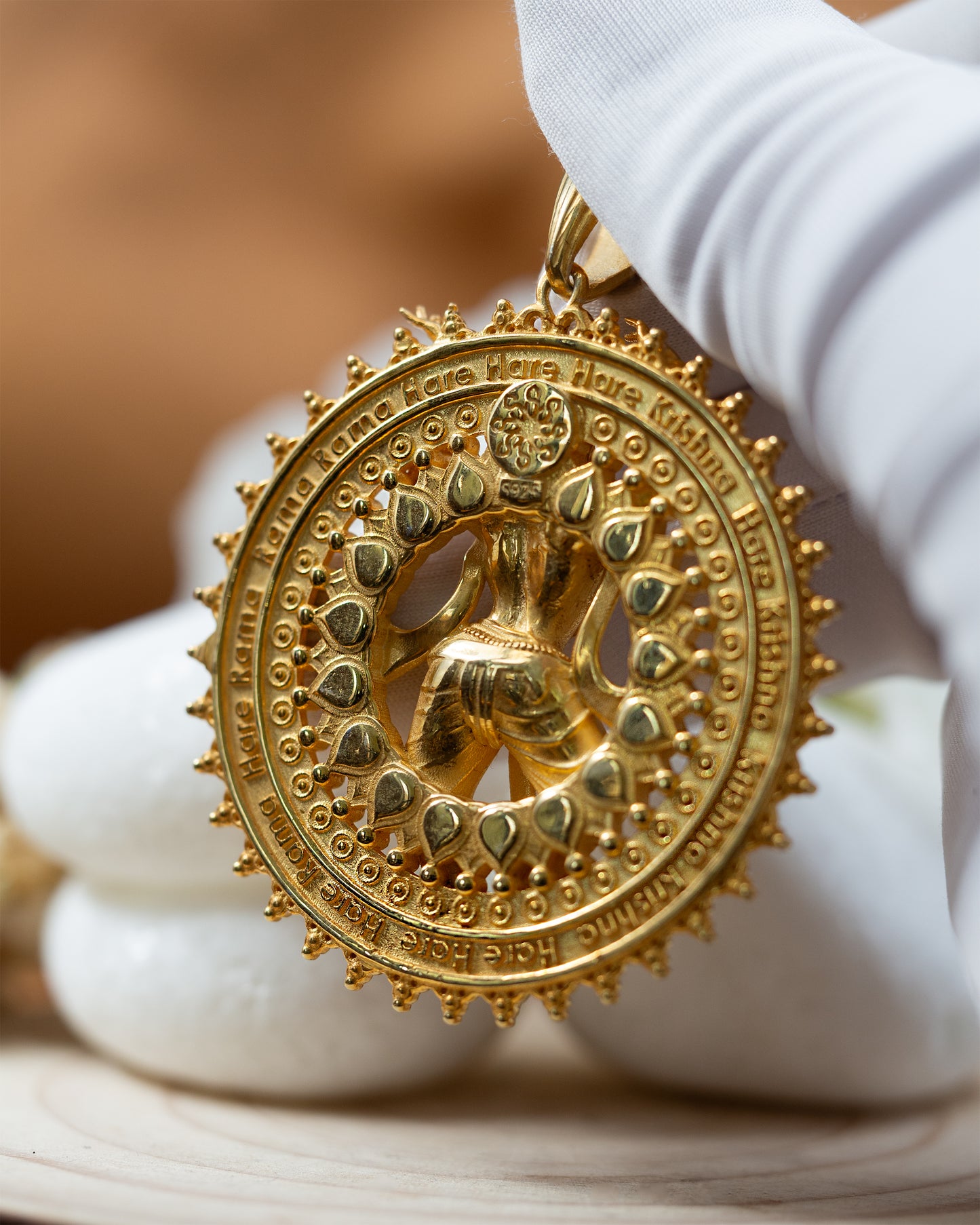 Gold Plated Goura Nataraj