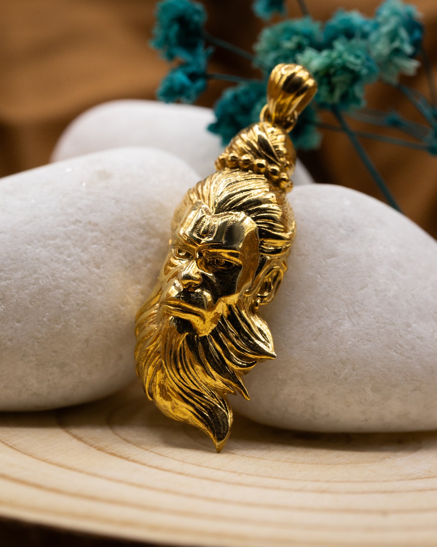 Gold Plated Rudra Hanuman