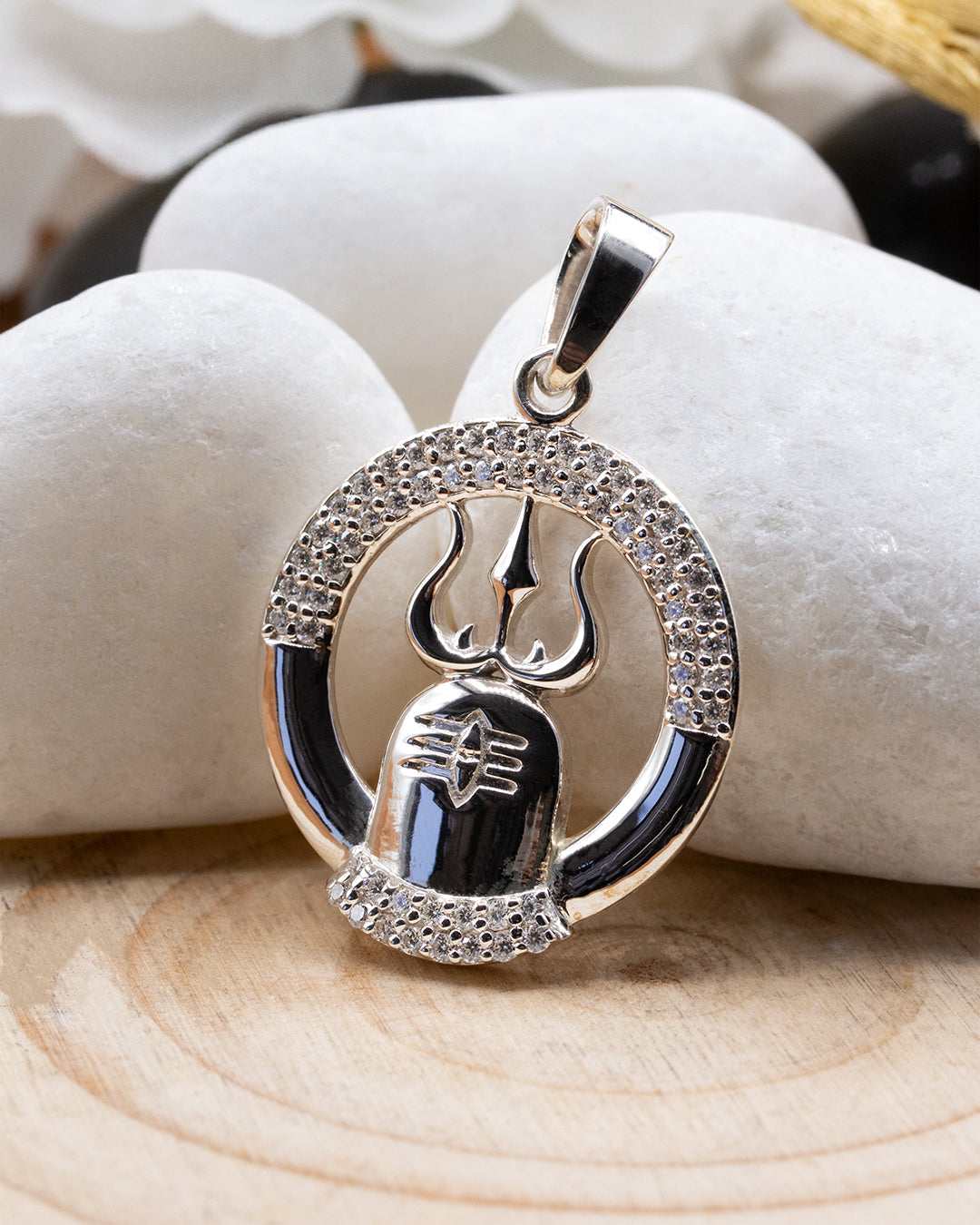 Radiant Shiva Trident Pendant