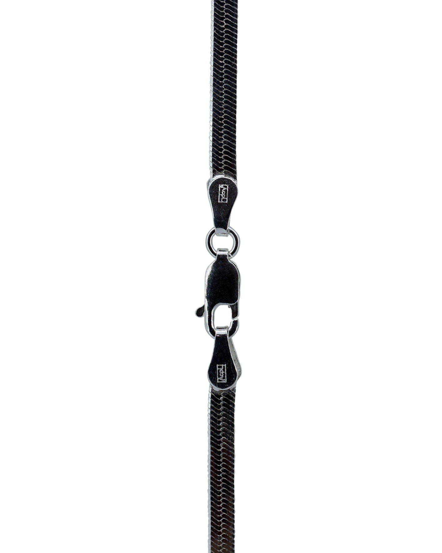 High polish - Mirror Finish Flat Chain