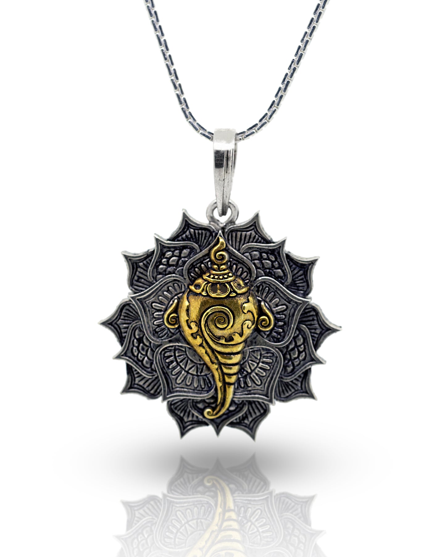 Gold Plated South Sankha