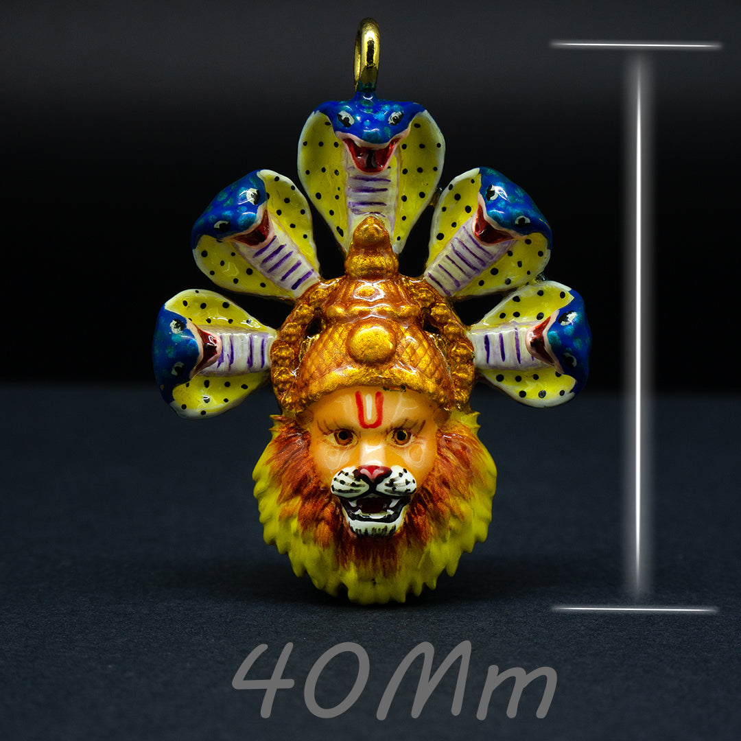 Enameled Ananta Narasimha