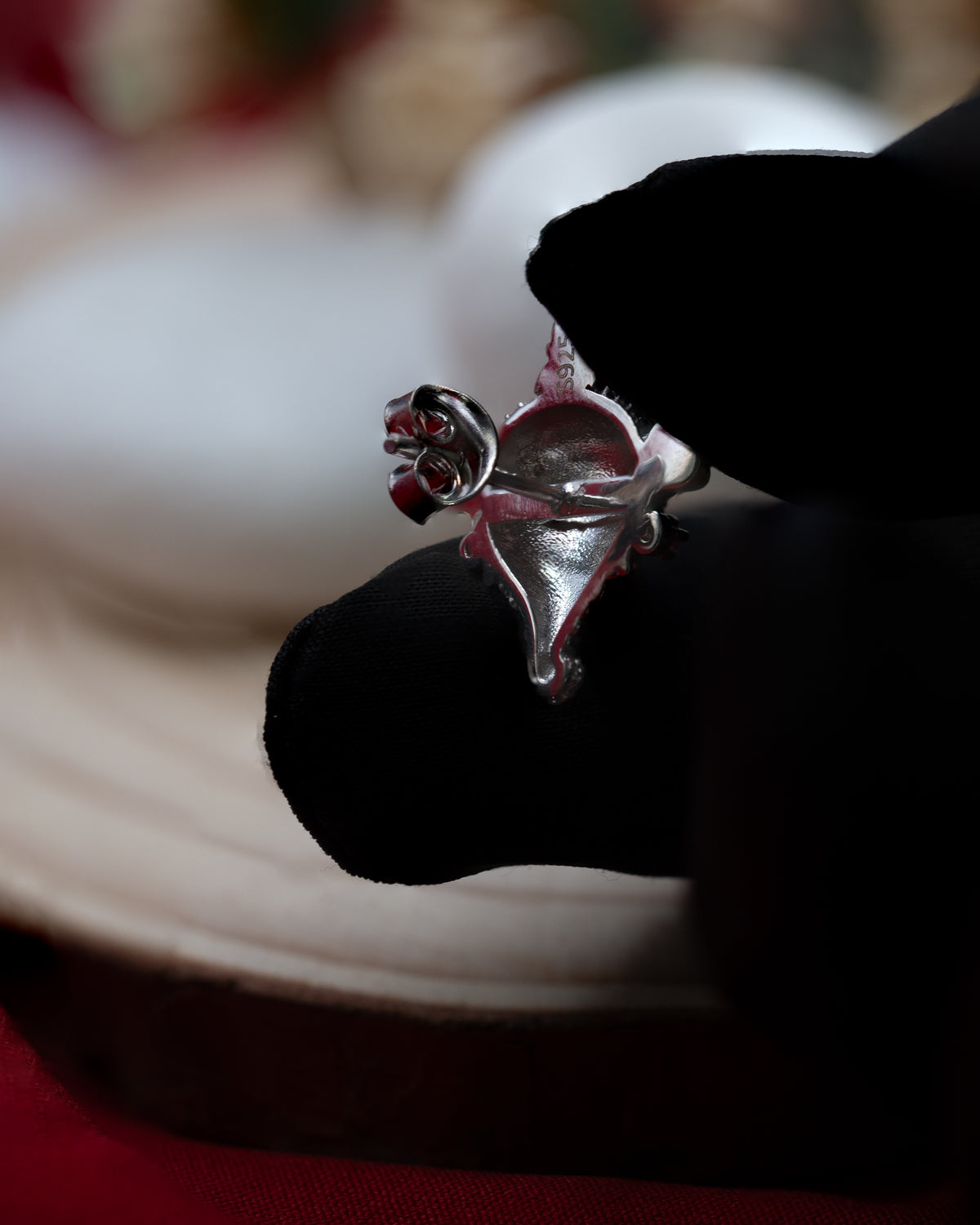 Radiant Shanka Chakra Earrings — photo 3
