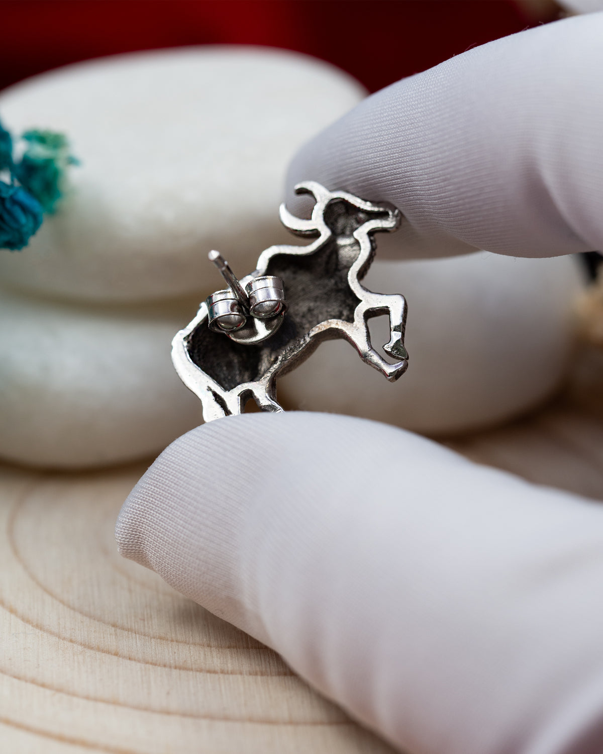 Cow earrings — photo 3