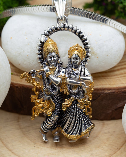 Dancing Radha Krishna
