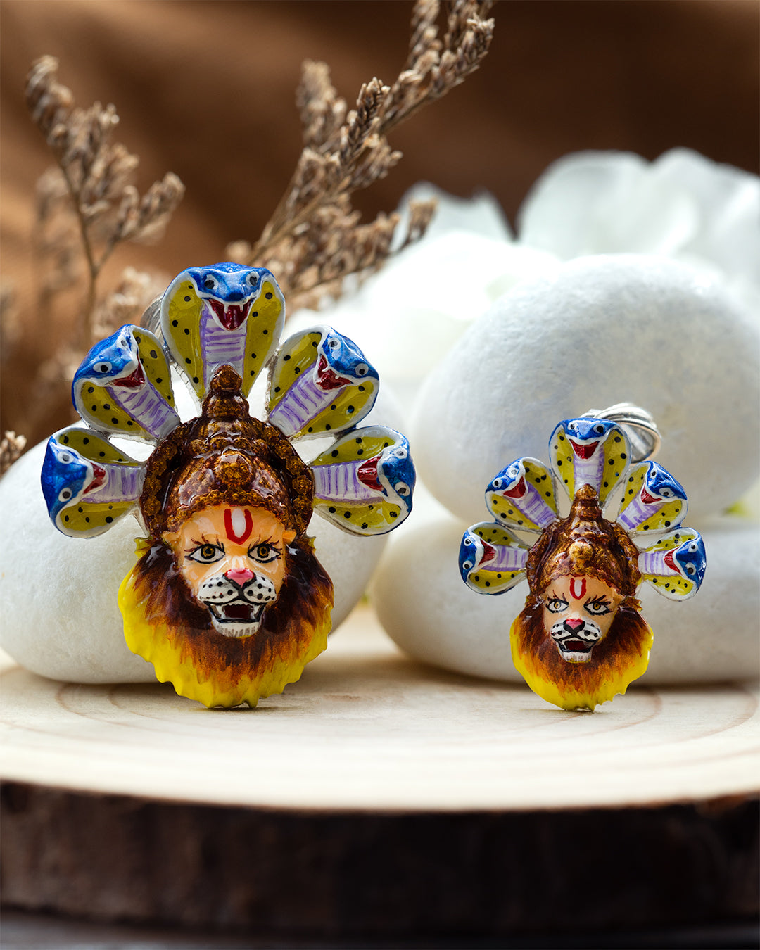 Enameled Ananta Narasimha
