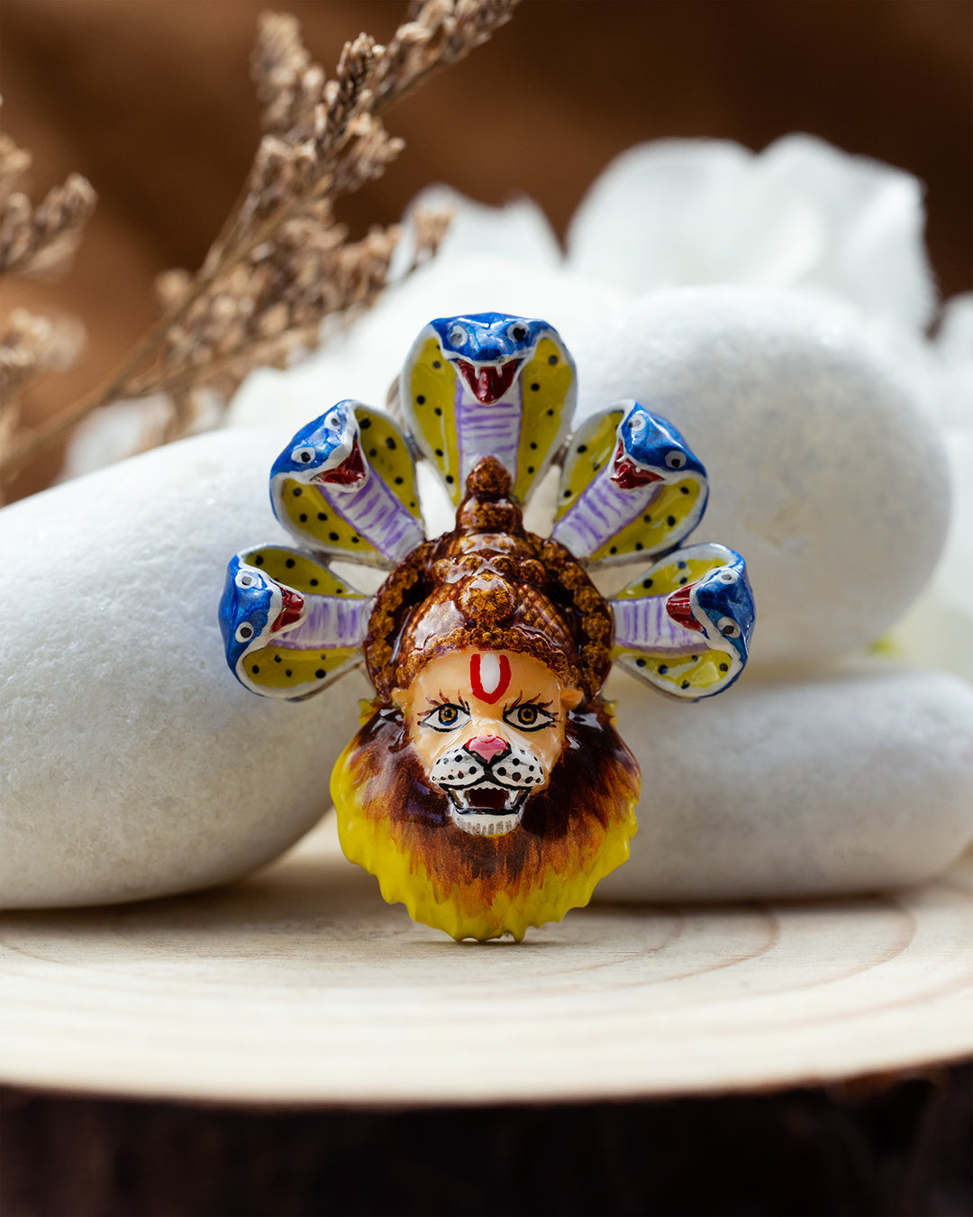 Enameled Ananta Narasimha