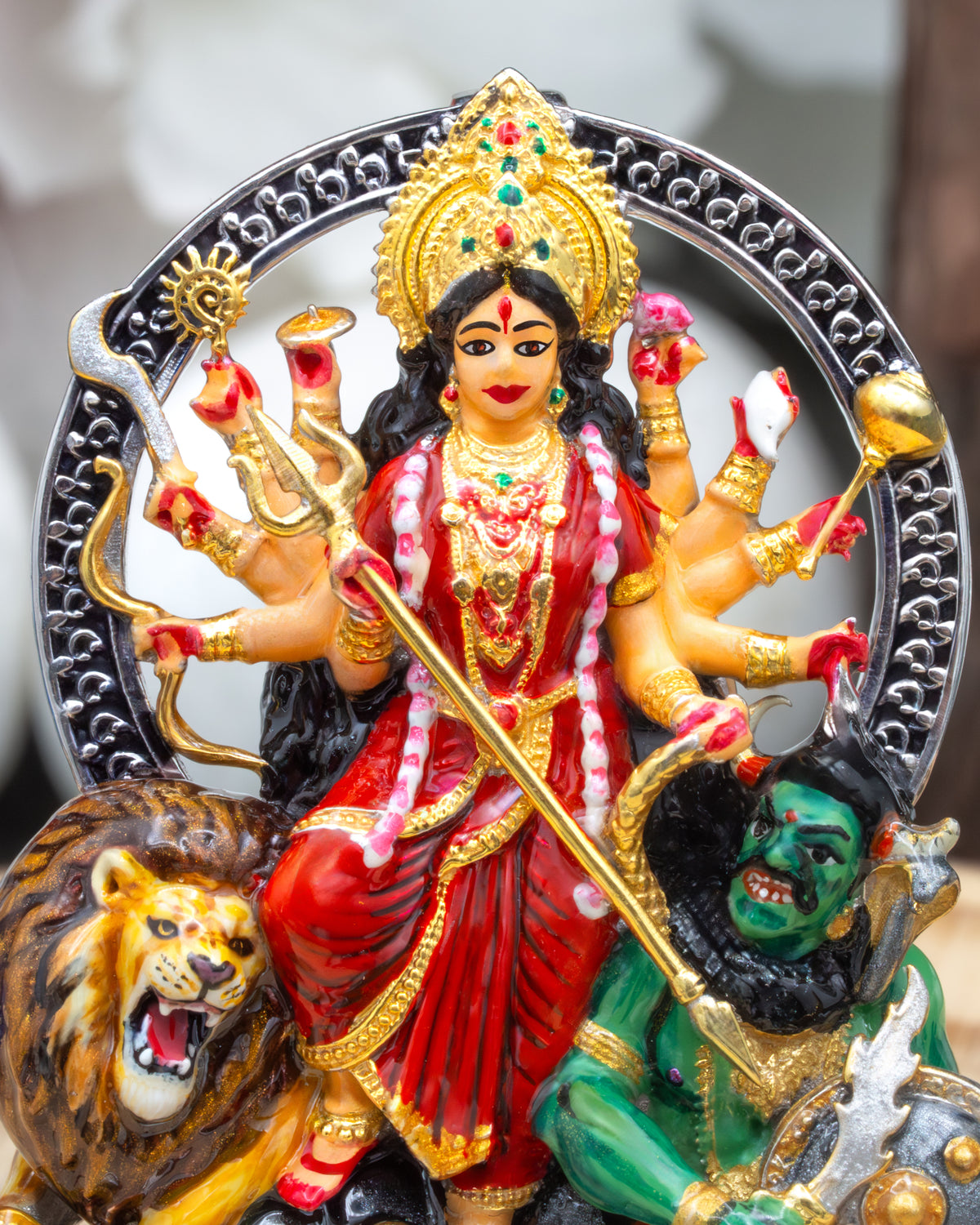 Enameled Mahisasur Nashini