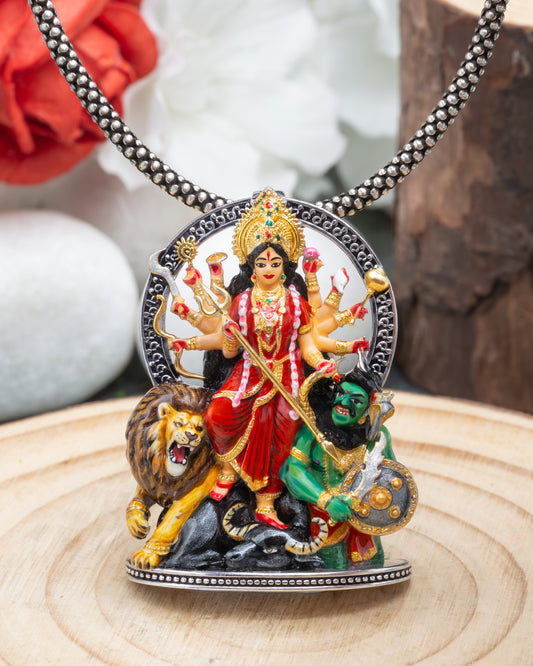 Enameled Mahisasur Nashini