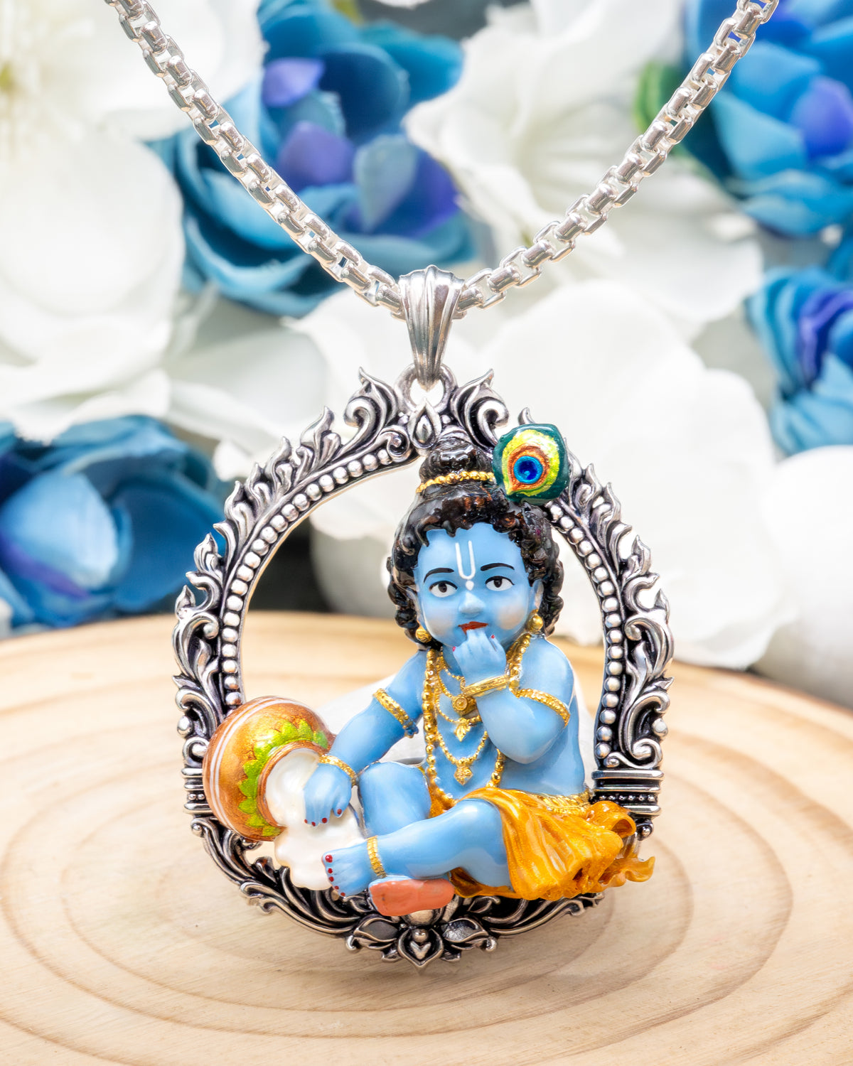 Enameled Makhan Chor — photo 1