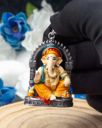 Enameled Peshwa Ganesh