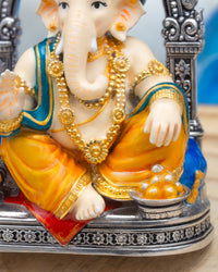 Enameled Peshwa Ganesh