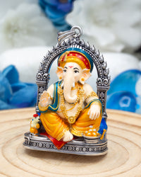 Enameled Peshwa Ganesh