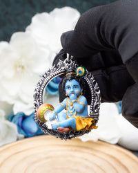 Enameled Makhan Chor