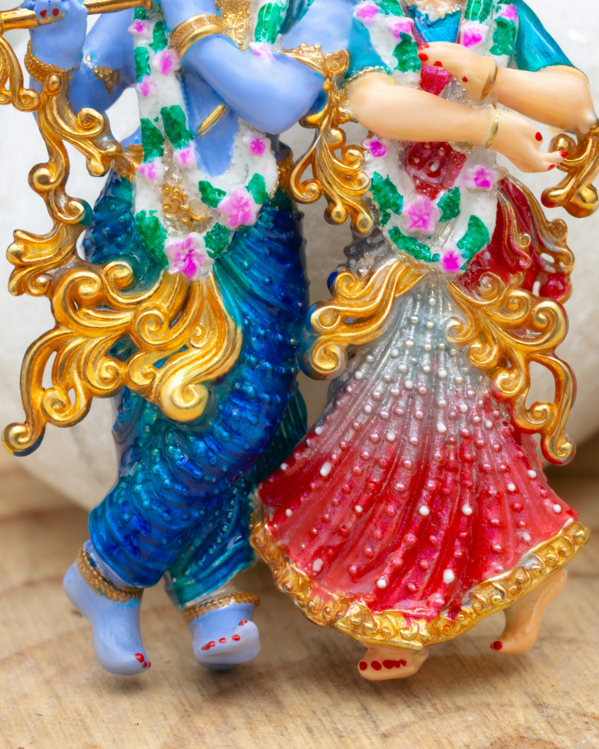Enamled Dancing Radha Krishna