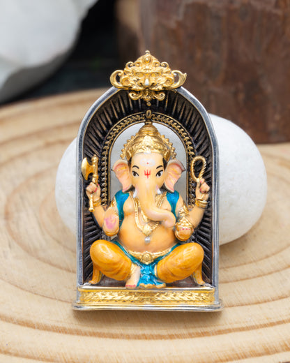 Enamled Mangal Murati Ganesh