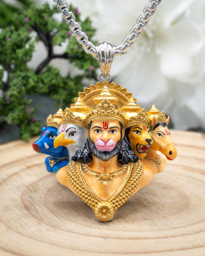 Enamled Panch Mukhi Hanuman