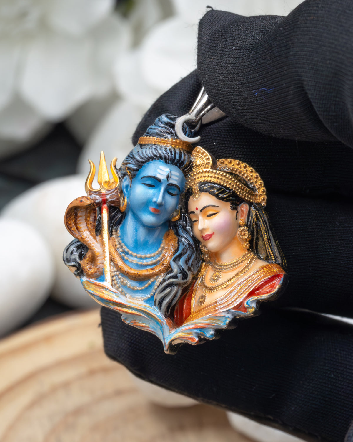 Enameled Umapati Mahadev