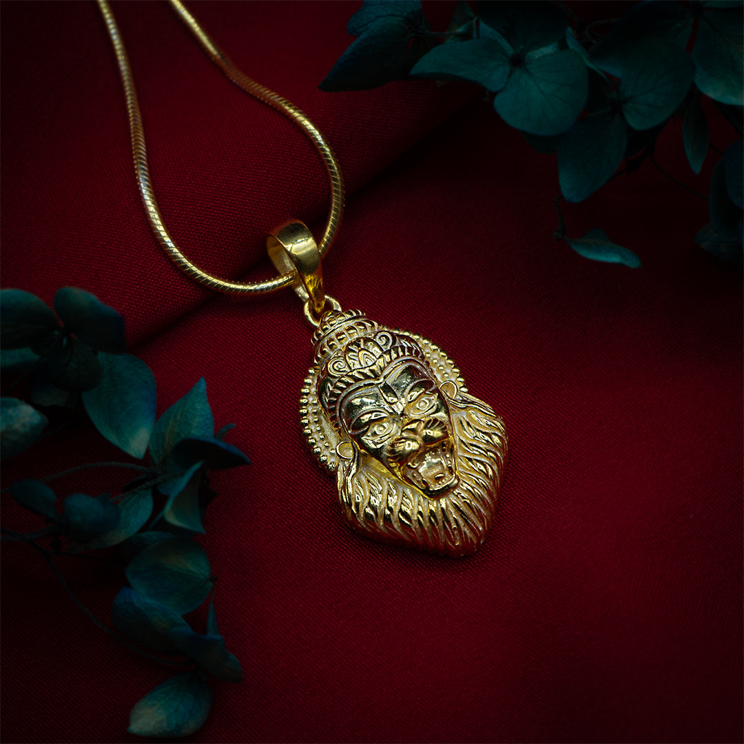 Gold Plated Classic Narasimha