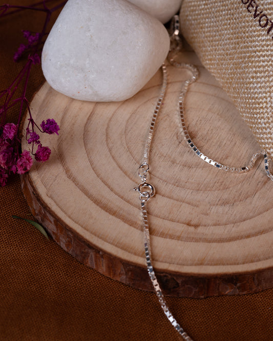 Diamond Cut Box Chain