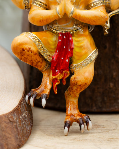 Enameled Garuda Pendent