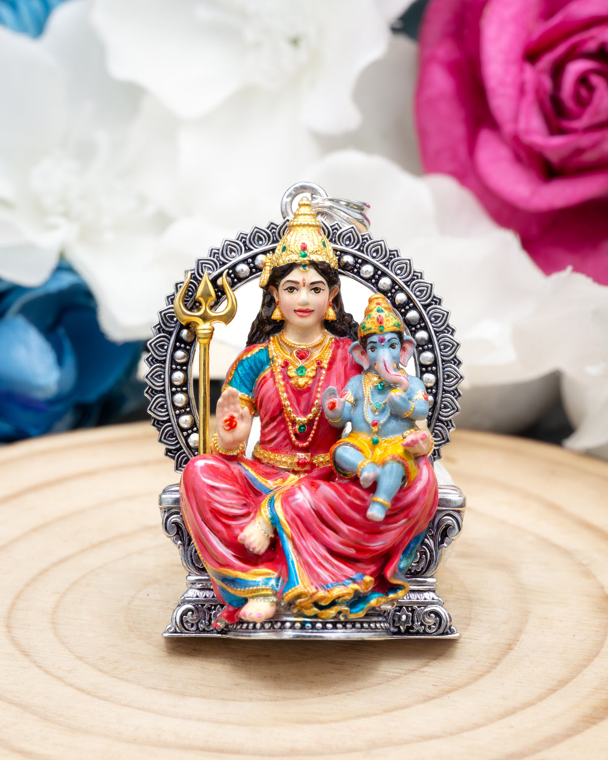 Enameled Gauri Ganesh — photo 1