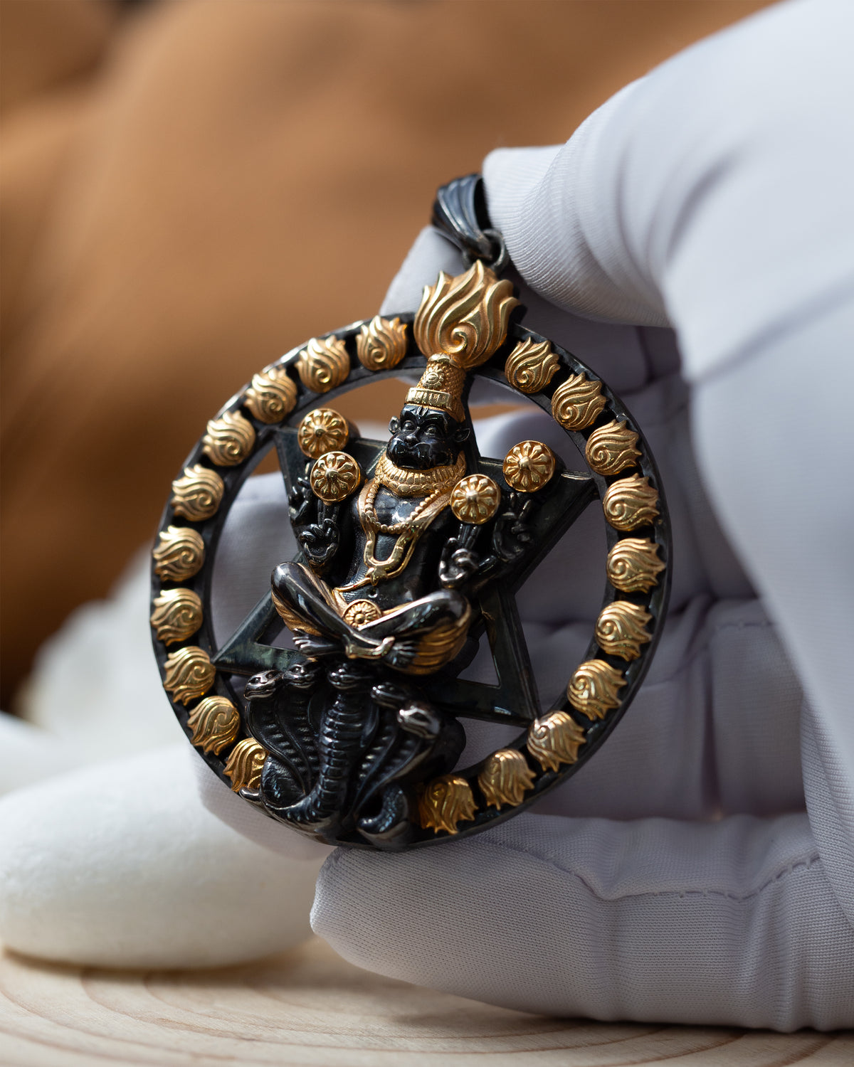 Plated Chakra Narasimha — photo 3