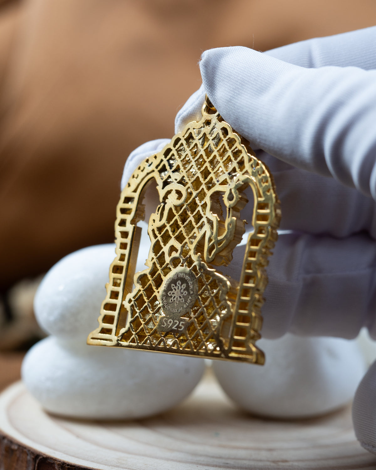 Gold Plated Laxmi Narasimha — photo 4