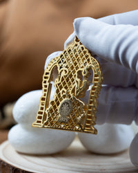 Gold Plated Laxmi Narasimha