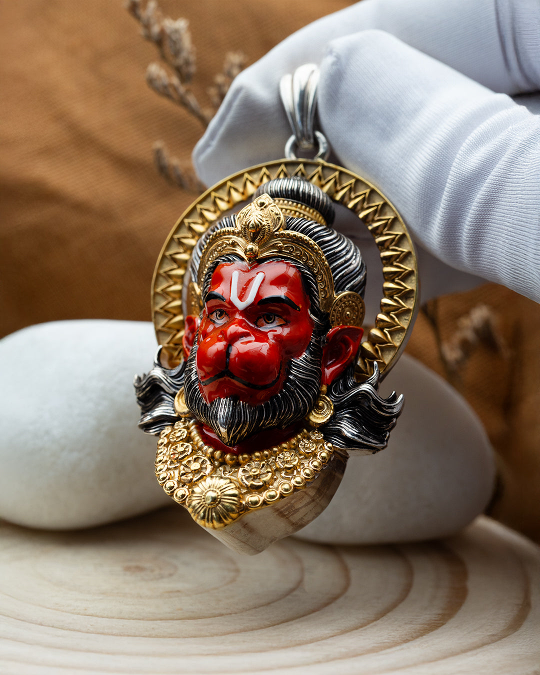 Sindoori Anjaney Hanuman