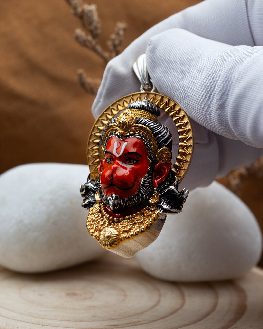 Sindoori Anjaney Hanuman
