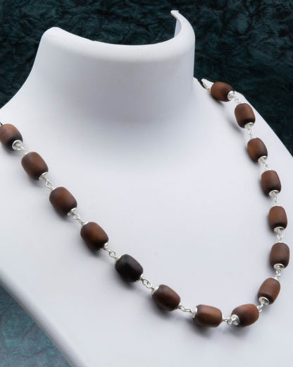 Large Brown Tulsi Mala