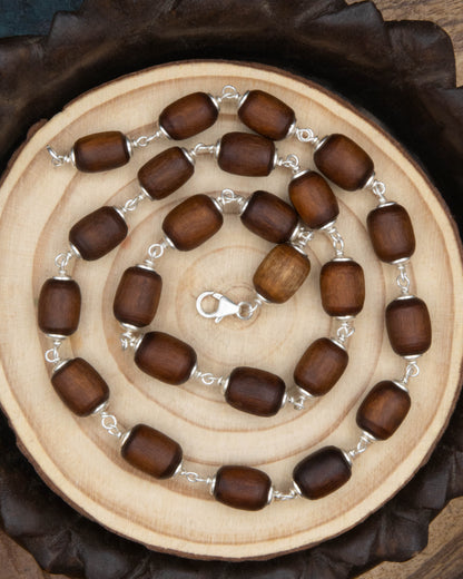 Large Brown Tulsi Mala