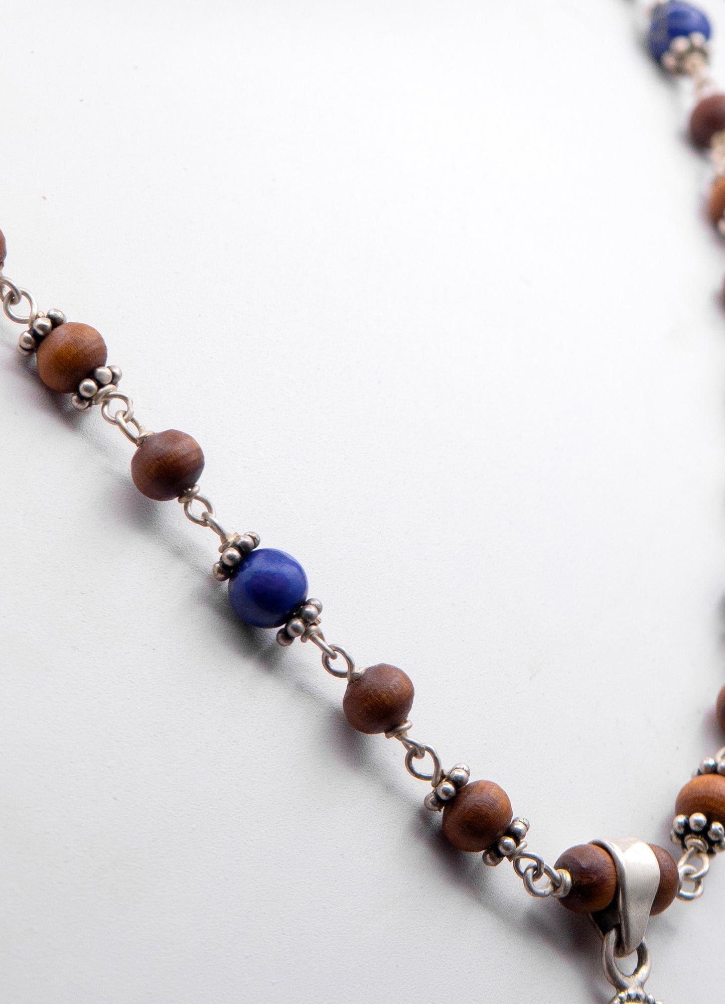 Lapis Lazuli Mala Earring set