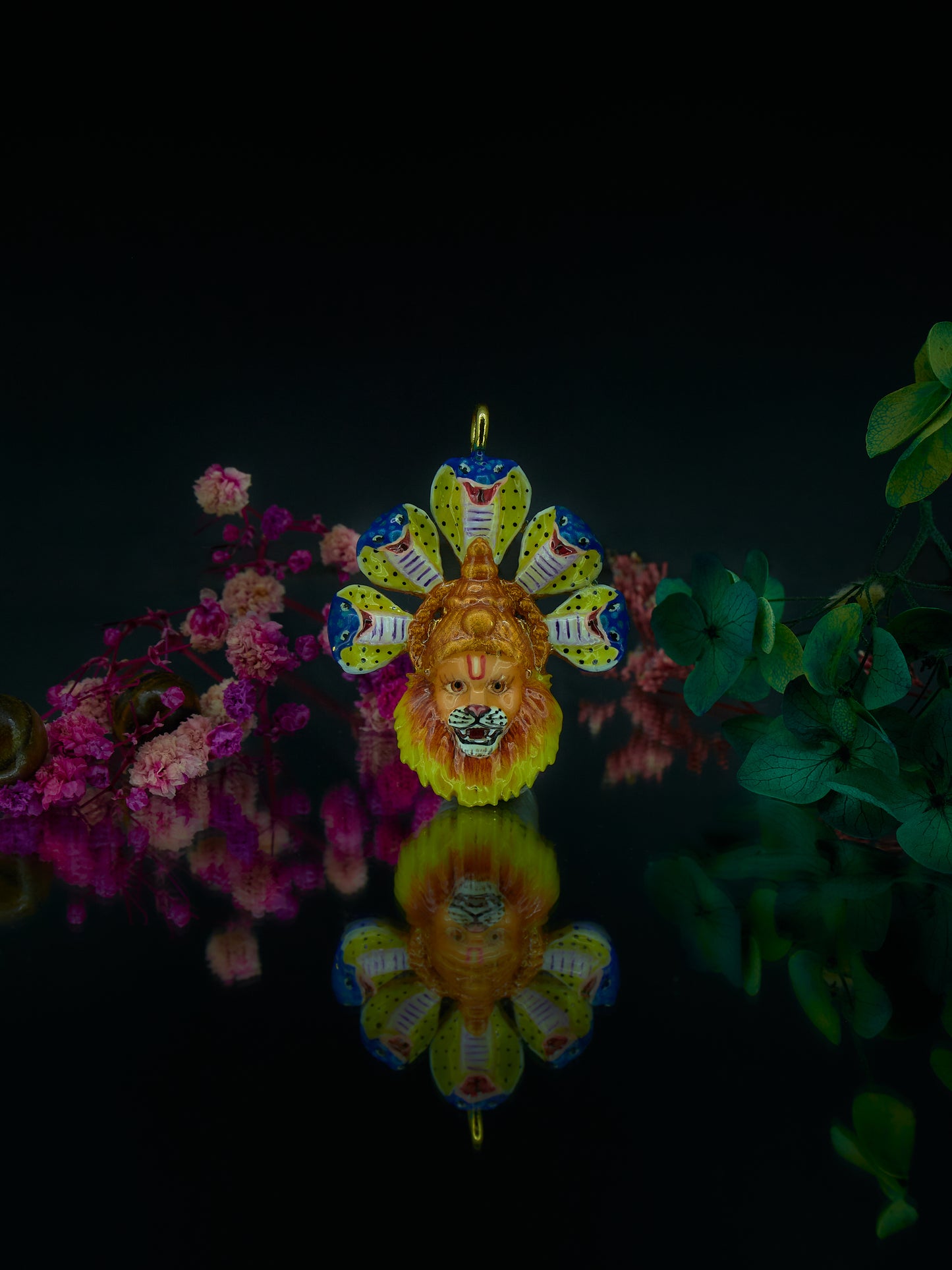 Enameled Ananta Narasimha