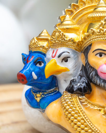 Enamled Panch Mukhi Hanuman