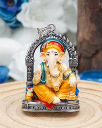 Enameled Peshwa Ganesh