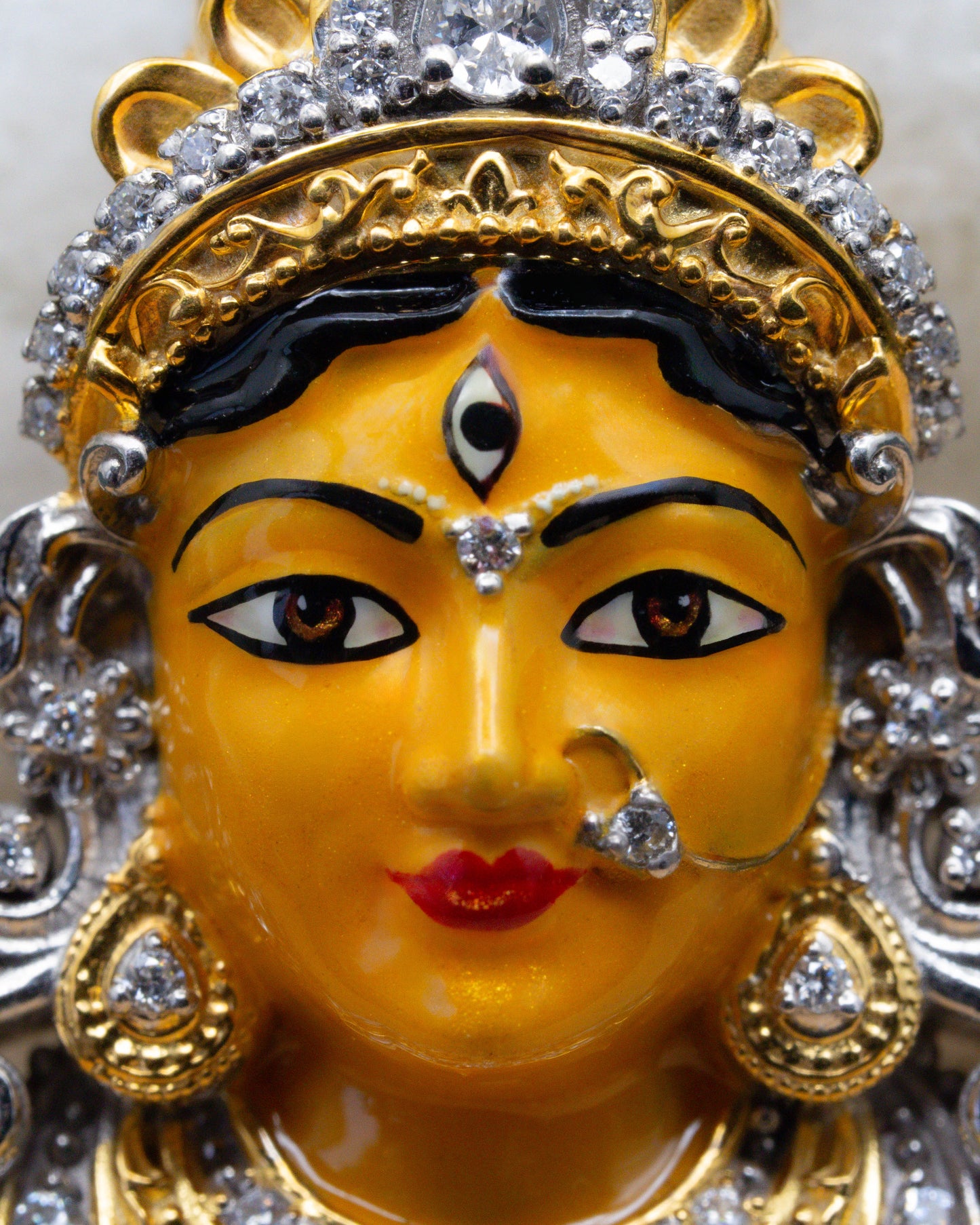 Radiant Maa Durga Mukha