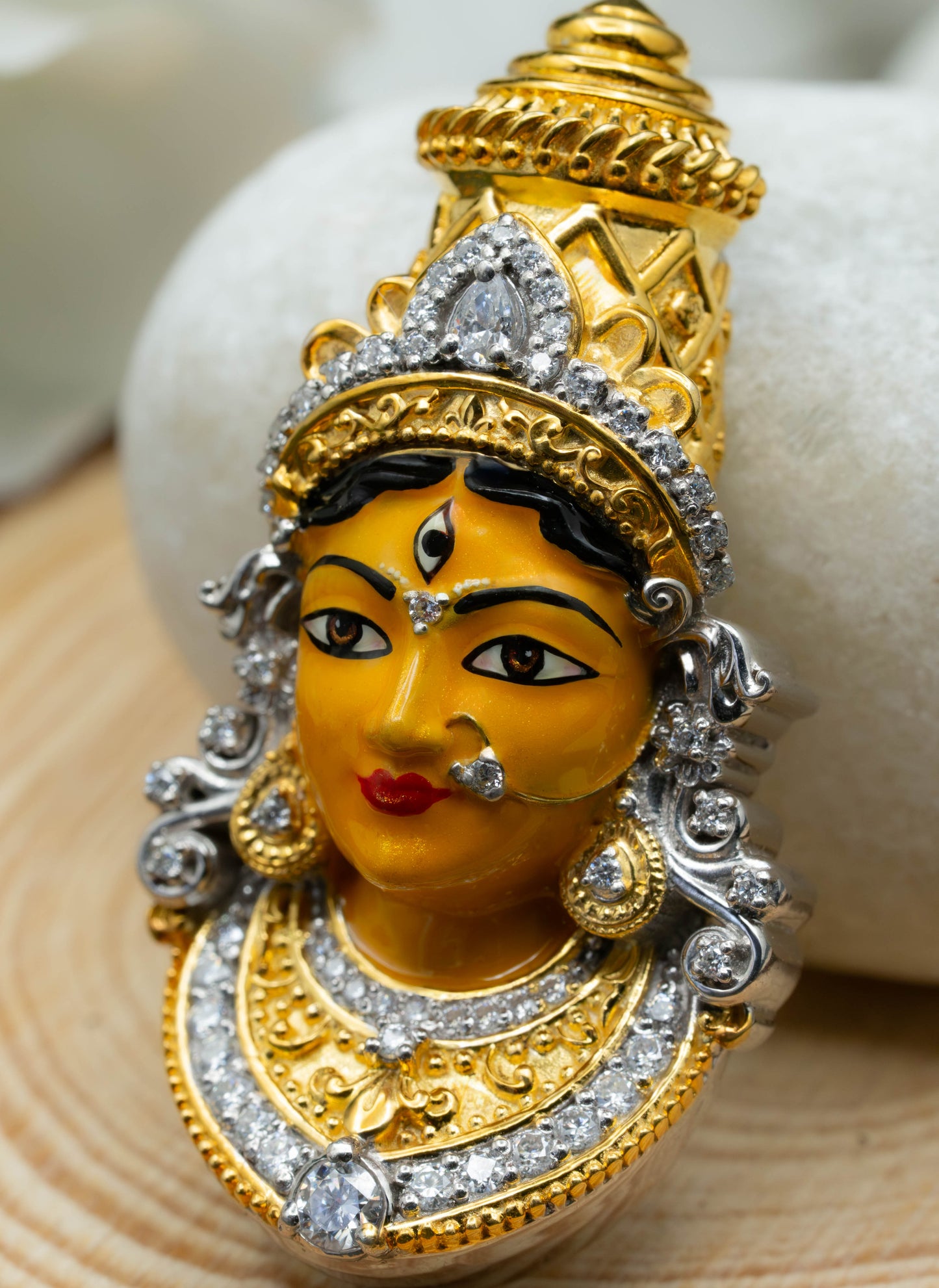 Radiant Maa Durga Mukha