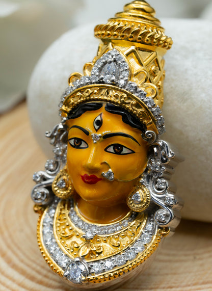 Radiant Maa Durga Mukha