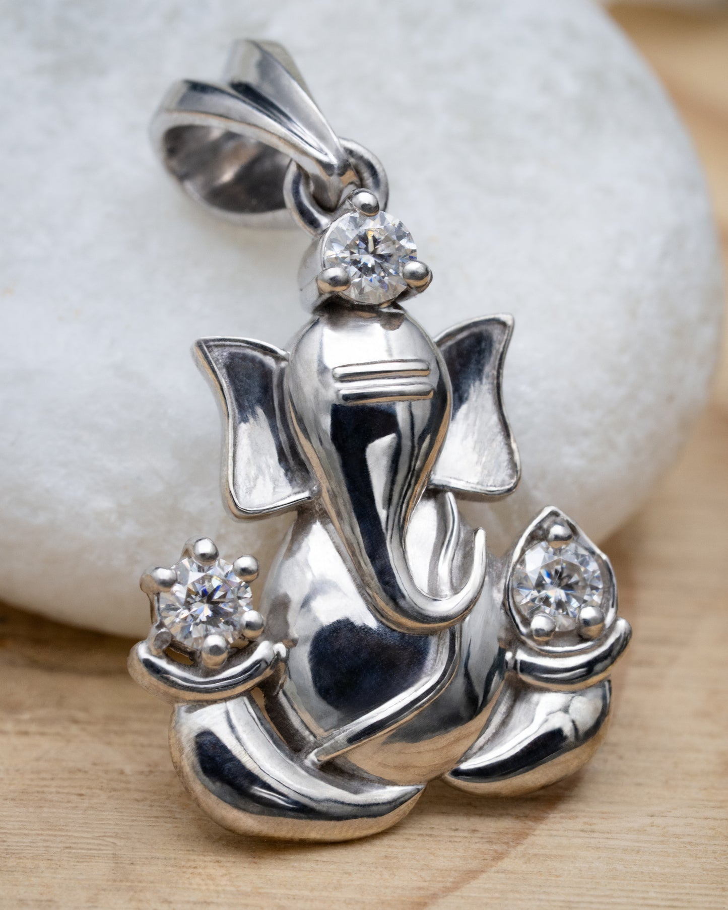 Radiant Ganesha Pendant