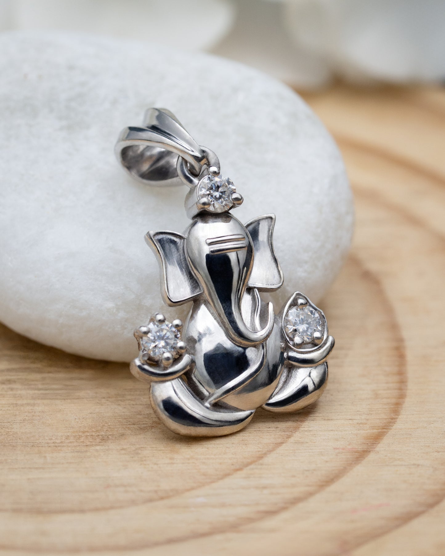Radiant Ganesha Pendant