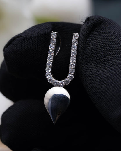 Radiant Hare Krishna Tilak Pendant Set